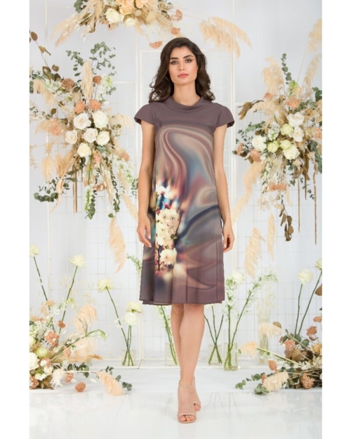 Rochie casual imprimata digital CMD707 - Img 3