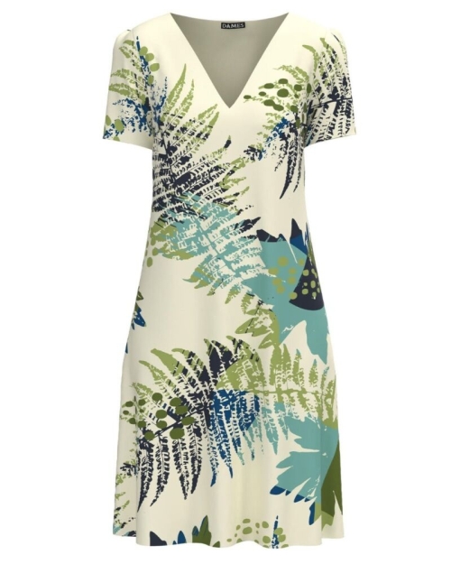 Rochie casual lejera de vara imprimată cu model Feriga CMD982