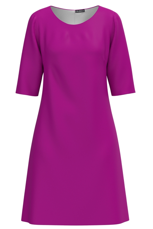 Rochie office fucsia SS25