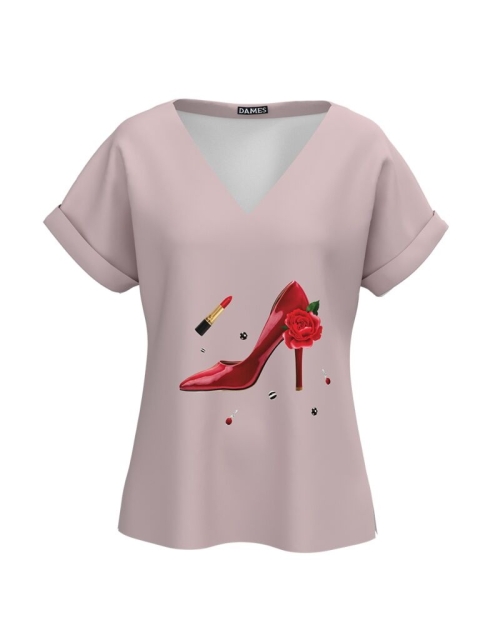 Bluza de vara cu maneca raglan imprimata My Passion CMD4480 - Img 1