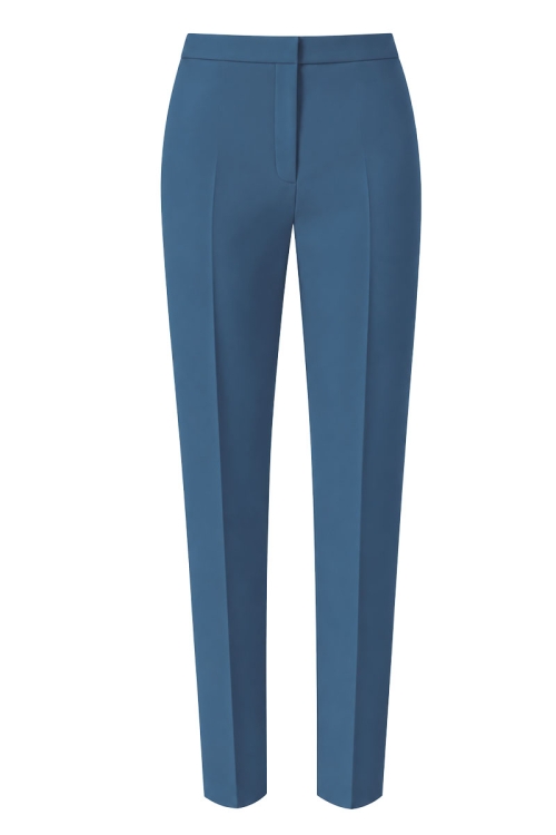 Pantaloni premium conici albastru turcoaz