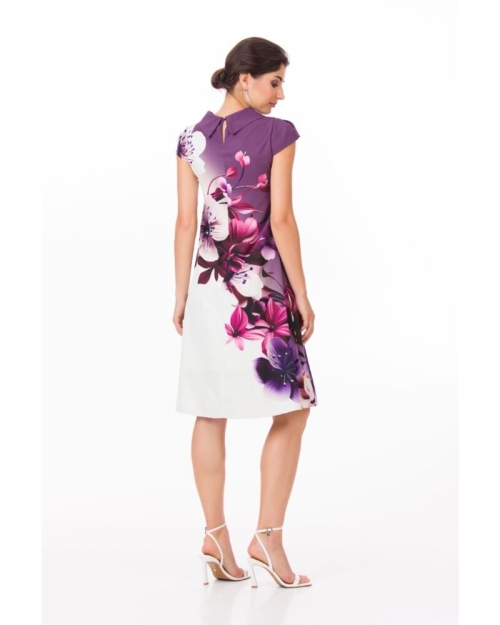 Rochie casual imprimata cu model floral SS24 - Img 7