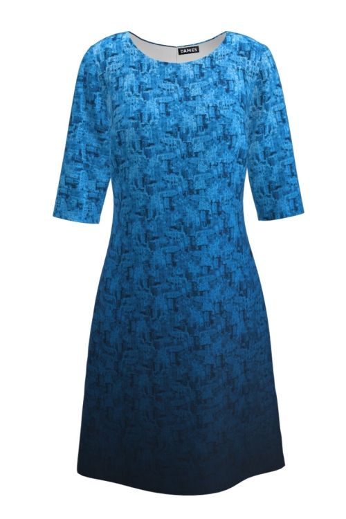 Rochie casual imprimata digital CMD411