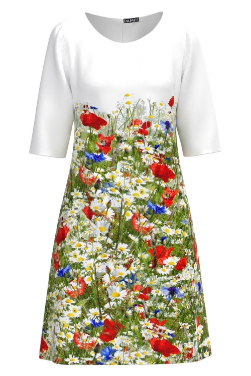 Rochie casual imprimata digital CMD596 - Img 2