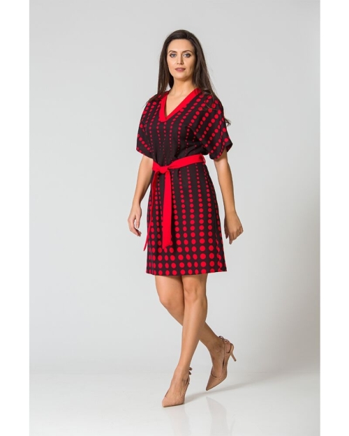 Rochie casual imprimata digital M1212R - Img 1
