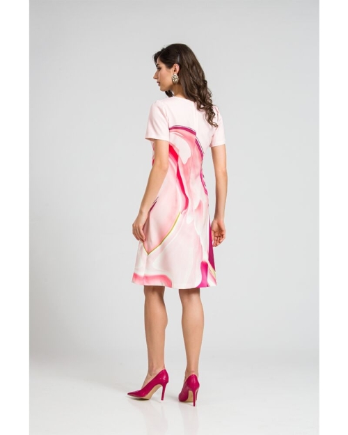 Rochie evazata imprimata digital CMD62 - Img 6