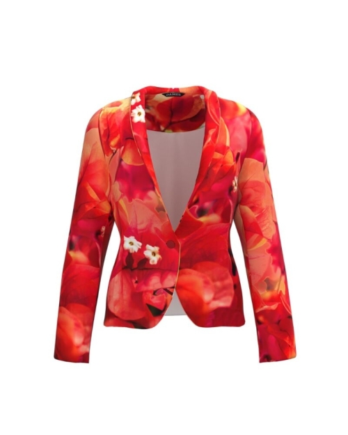 Sacou cambrat imprimat Floral CMD594