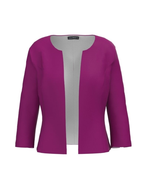 Sacou office magenta cambrat imprimat digital CMD3309