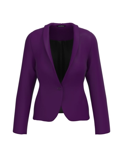 Sacou office mov cambrat imprimat digital CMD3376 - Img 1