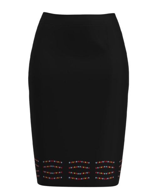 Fusta conica imprimata cu model traditional CMD1374