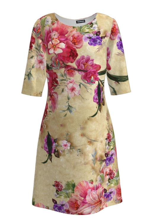 Rochie casual imprimata digital CMD418 - Img 2
