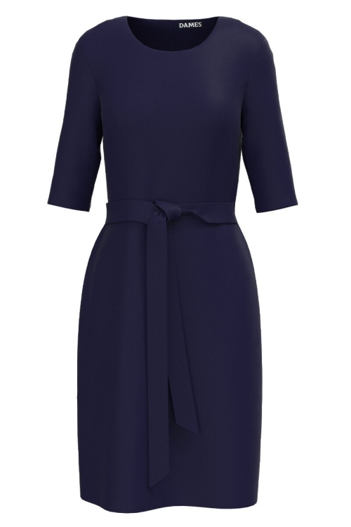 Rochie office bleumarin CMD3530 - Img 2