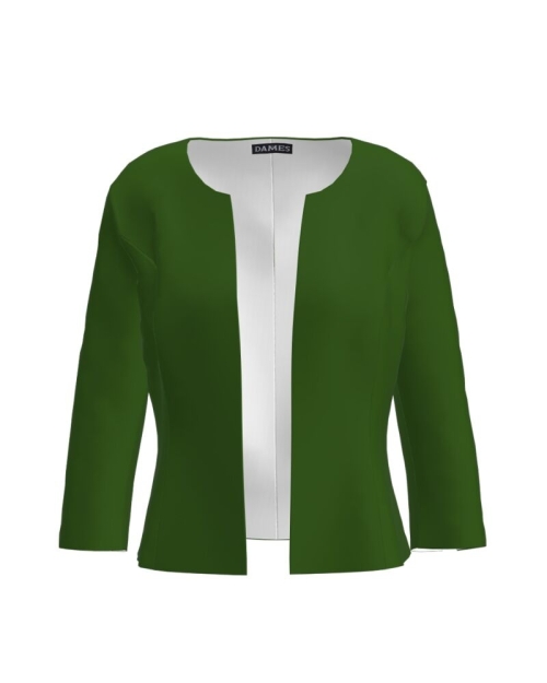 Sacou verde cambrat imprimat digital CMD1406 - Img 1