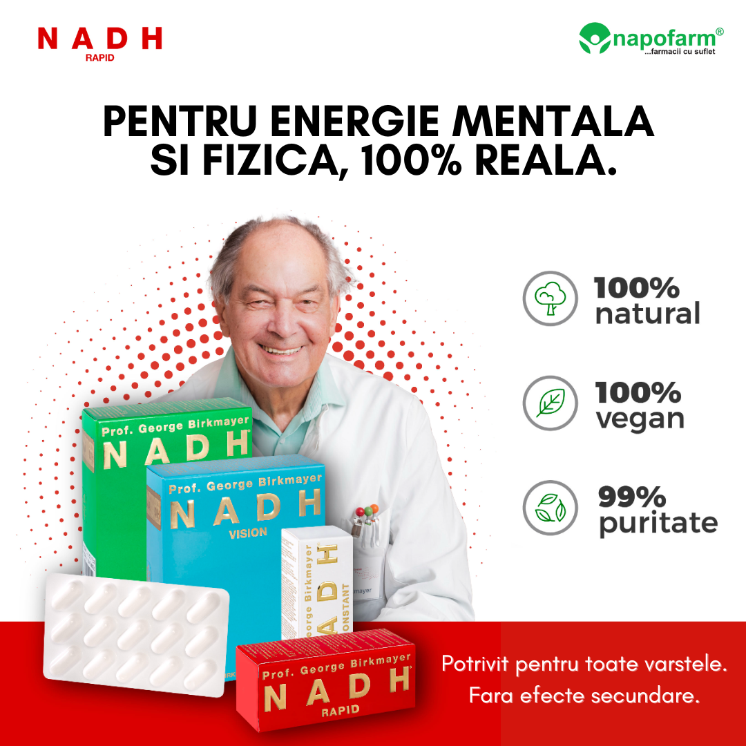 farmaciile napofarm nadh energie mentala si fizica