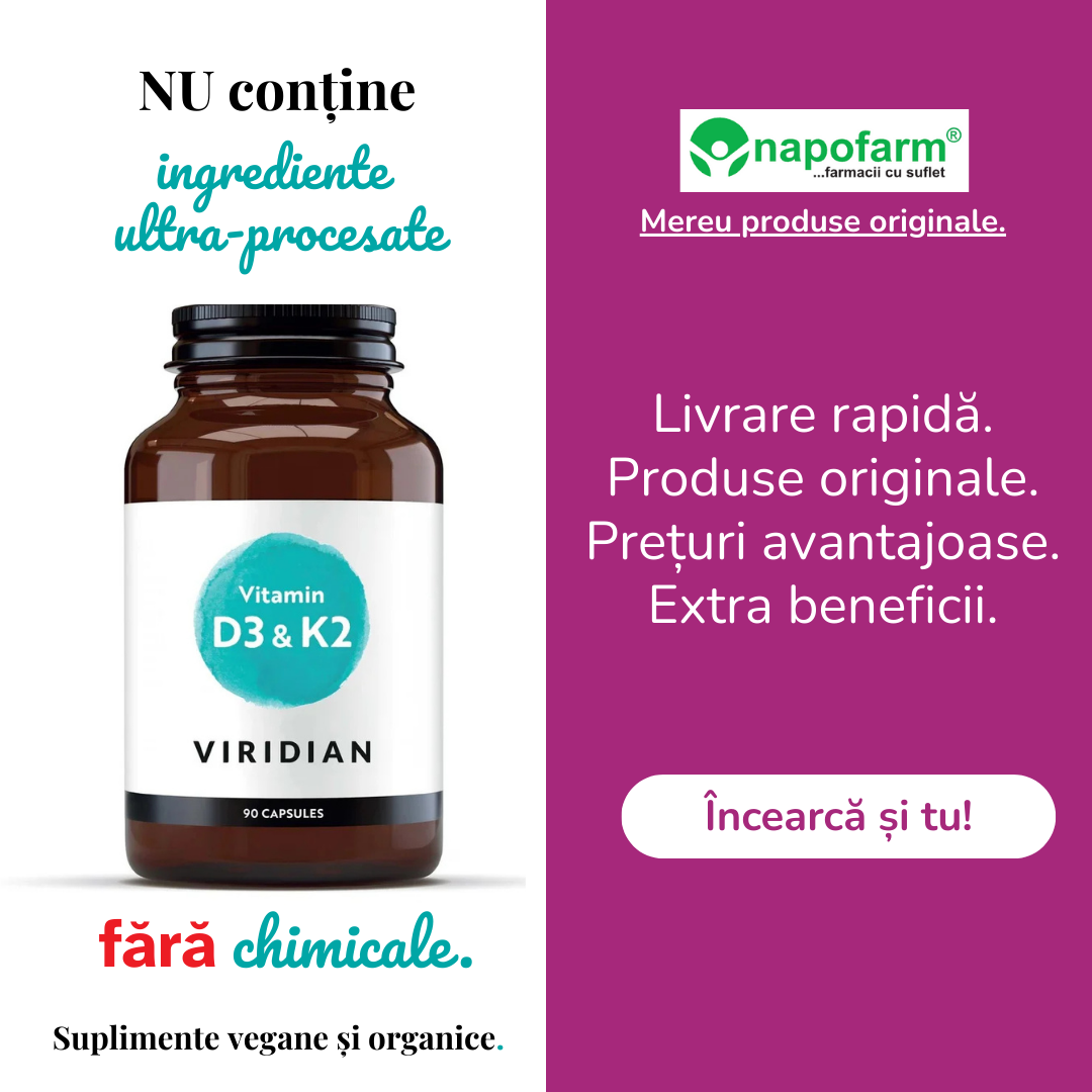 farmaciile napofarm viridian vitamina d d3 cu k2 vitamine curate