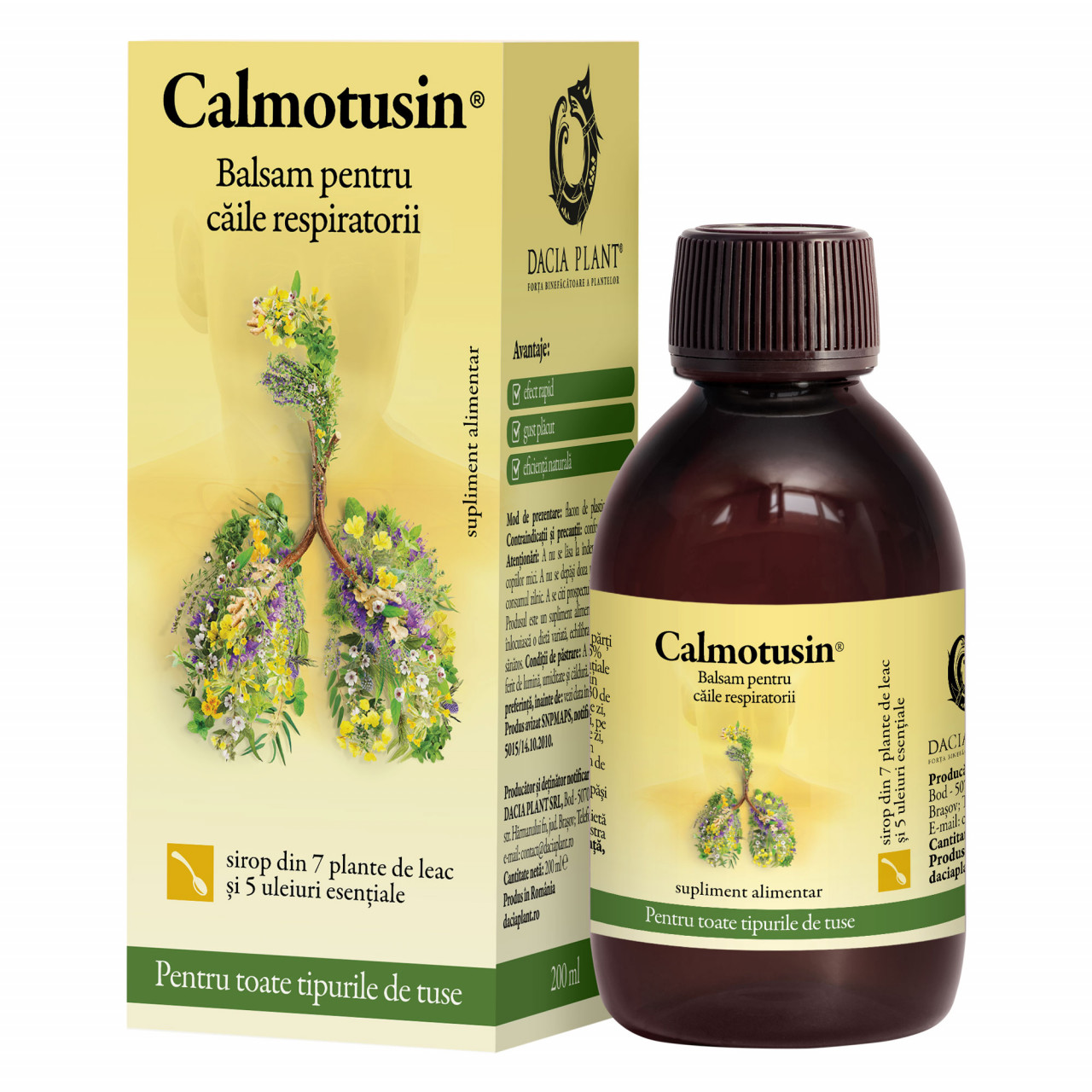 Sirop Faringo Tusiv, 120 ml, Terapia