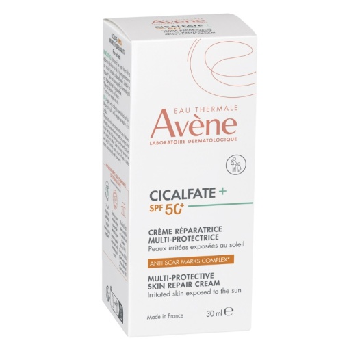 Crema Reparatoare Multi-Protectoare cu SPF50+ Cicalfate+, 30 ml - Avene