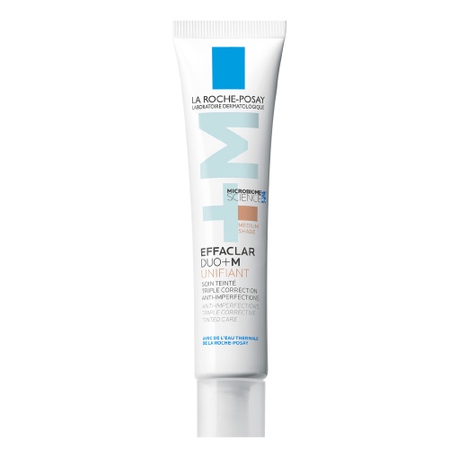 Effaclar DUO+M Uniformizator Medium 40ml – Gel-crema cu pigment anti imperfectiuni | La Roche-Posay