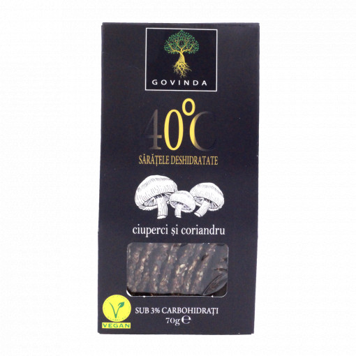 GOVINDA Saratele raw ciuperci si coriandru