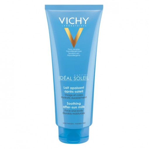 Lapte-gel hidratant dupa plaja Capital Soleil, 300 ml, Vichy