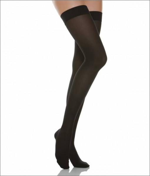 RELAXSAN 970 Negru-M2- Ciorapi compresivi coapsa