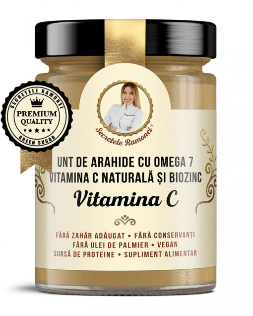 SECRETELE RAMONEI Unt de arahide Vitamina C x 350g