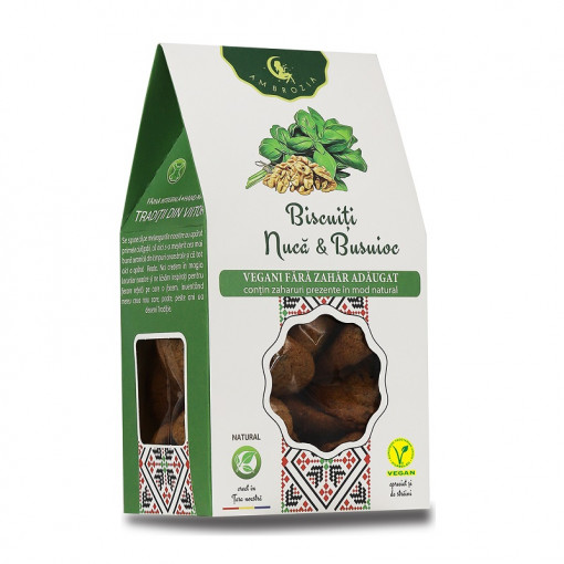 AMBROSIA Biscuiti nuca si busuioc x 150 gr
