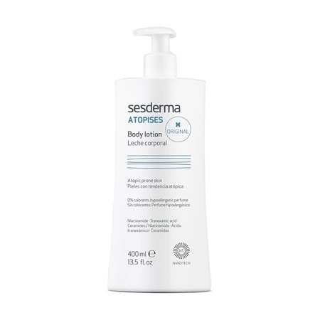 Lapte de corp pentru piele atopica Atopises, 400 ml, Sesderma