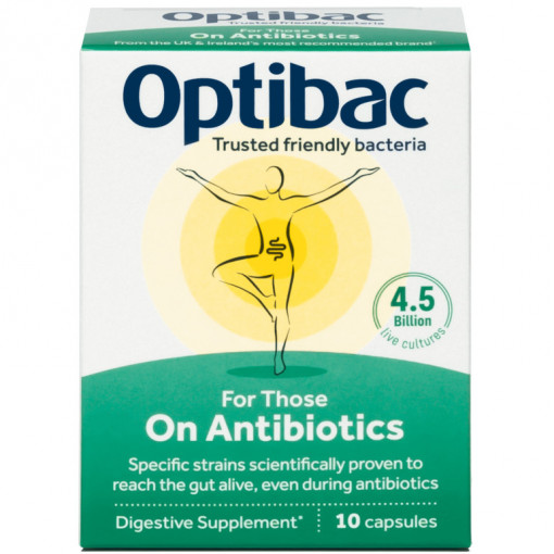 OPTIBAC In Tratament cu Antibiotic x10cps