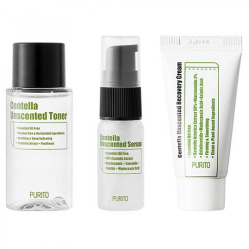 PURITO Travel Kit Centella Unscented line