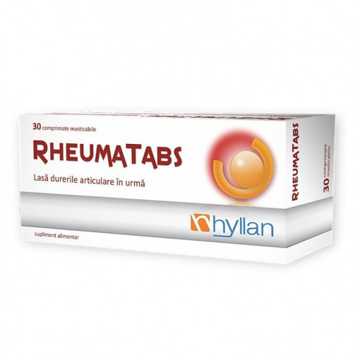 RheumaTabs, 30 comprimate masticabile, Hyllan