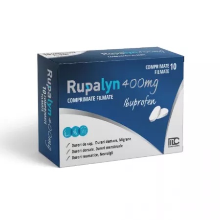 Rupalyn, 400 mg, 10 comprimate filmate