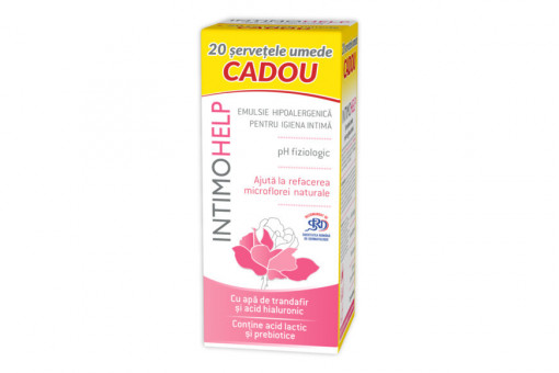 Zdrovit Intimohelp emuls intim 400ml+serv CADOU