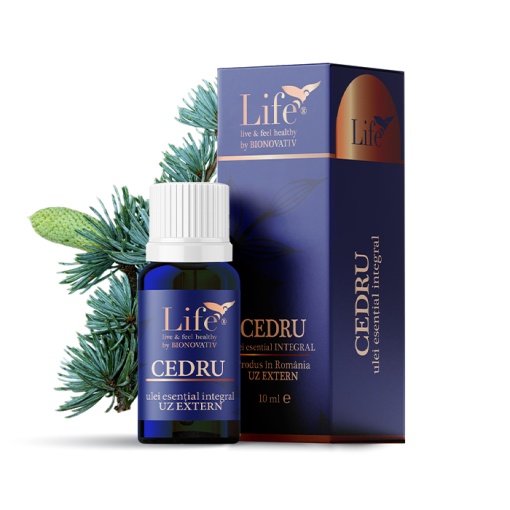BIONOVATIV Ulei esential Cedru 10mL