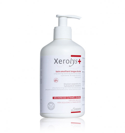 Emulsie Intens Hidratanta pentru Piele Uscata Xerolys+, 200 ml, Lab Lysaskin