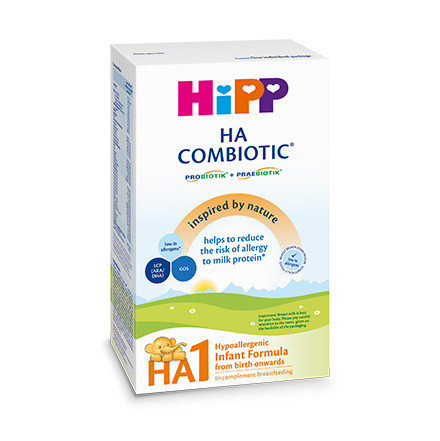 HIPP HA1 LAPTE Combiotic hipoalergenic 350g