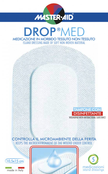 MASTER-AID Drop Med pansament postoperator 10,5x15cm x5buc