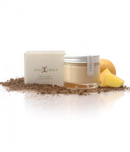 NOVATERRA terra scrub-purificator de fata x 60ml