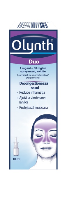 Olynth Duo 1 mg/ml + 50 mg/ml, spray nazal, Kenvue
