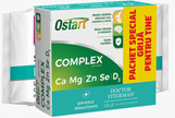Ostart® Complex Ca + Mg + Zn + Se + D3, 20 comprimate filmate, Fiterman