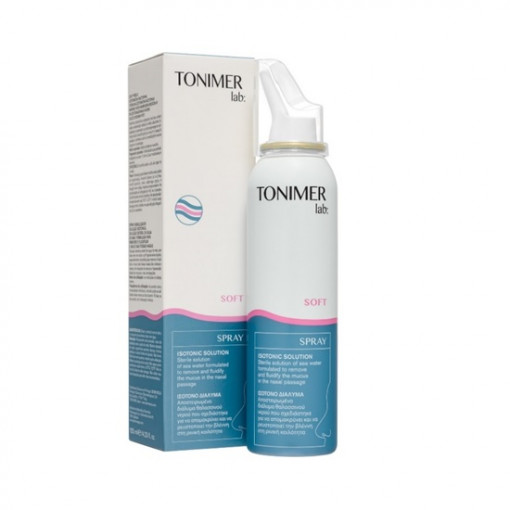 Spray nazal izotonic, Soft Spray, 125 ml, Tonimer Lab