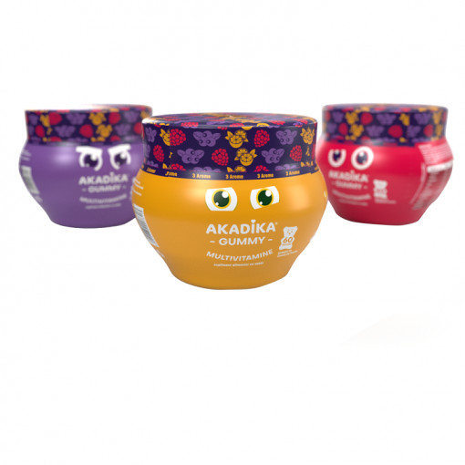 Akadika Gummy Multivitamine x 60acadele