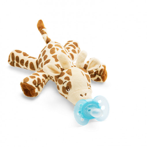 AVENT Jucarie cu Suzeta ultra soft 0-6l Girafa SCF348/11