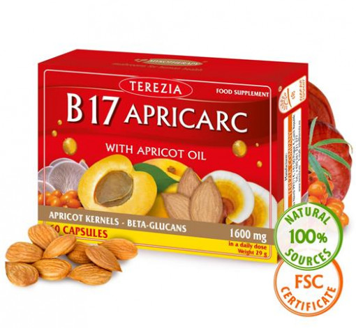 B17 Apricarc cu ulei de caise x 60 cps
