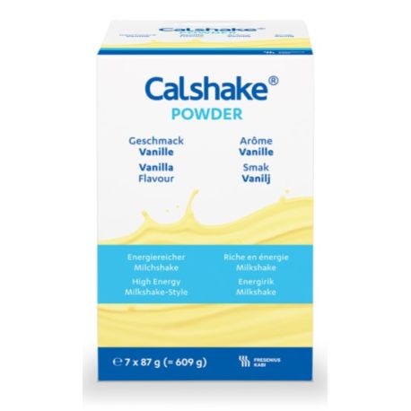 Calshake, vanilie, 7plicuri, 87g, Fresenius Kabi