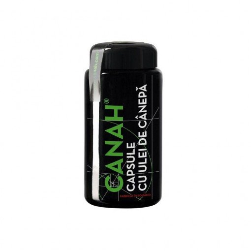 CANAH Ulei de canepa bio capsule x 84cps