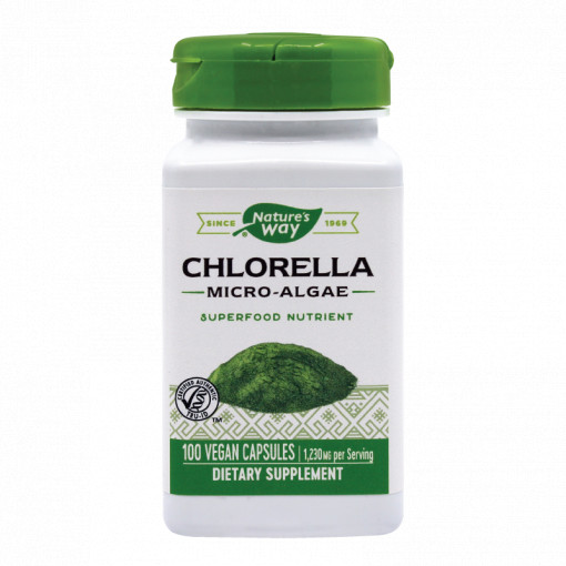 Chlorella Micro-algae 410mg Nature s Way, 100 capsule, Secom