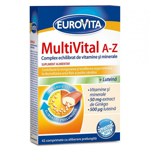 Eurovita Multivital A-Z x 42cp.elib.prel