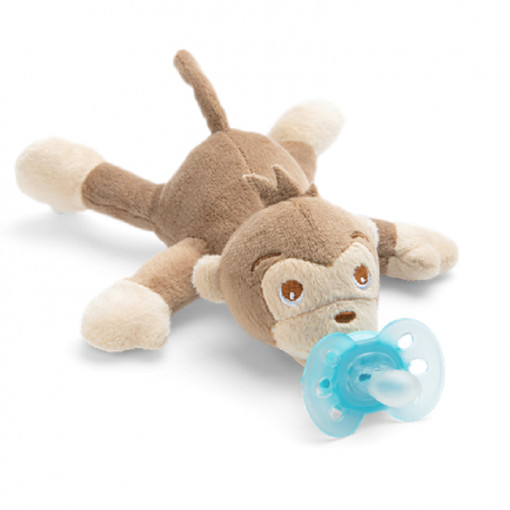 AVENT Jucarie cu Suzeta ultra soft 0-6l Maimuta SCF348/12