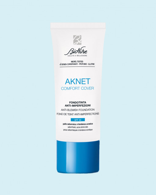 BioNike Aknet comfort cover fond de ten BISCUIT SPF30 x 30 ml